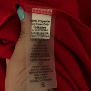 LuLaRoe Swim - Lularoe red Shirley velvet like material Bnwt s LuLaRoe Swim - Lularoe red Shirley velvet like material Bnwt s